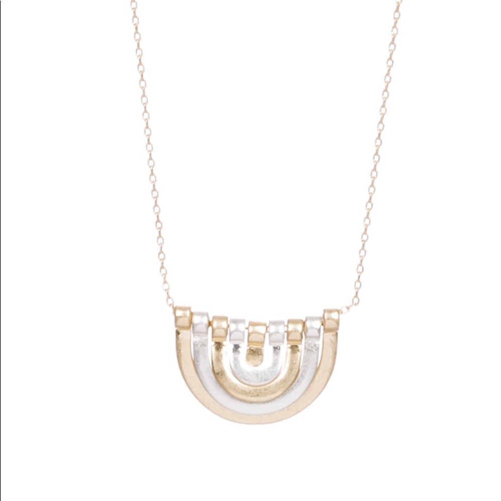 Marilyn Schiff Gunner Half Circle Pendant